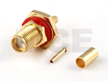 SMA Einbaubuchse Hex 11 - RG-174 RG-188 RG-316